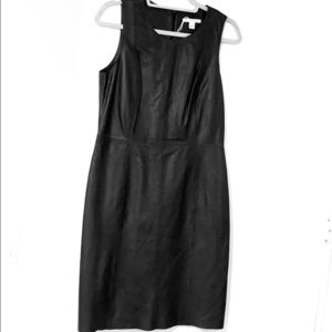 Banana republic leather dress